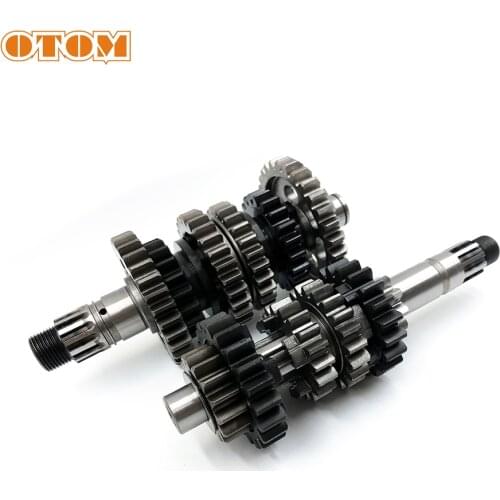 OTOM KLX300 Transmission Gear Box Main Counter Shaft Assy For KAWASAKI Water Cooled YF300 LONCIN CR6 VOGE300R Dirt Pit Bike Part