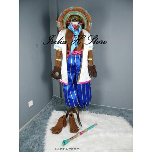 Custom made/size Spirit Blossom Teemo LOL Spirit Blossom Teemo Cosplay Costume Full set with hat props