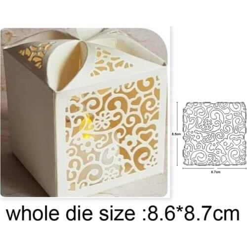 Lace Background Frame Metal Cutting Dies for DIY Scrapbooking Hands-on Embossing Die Cuts Craft Paper Cards Making Stencils dies