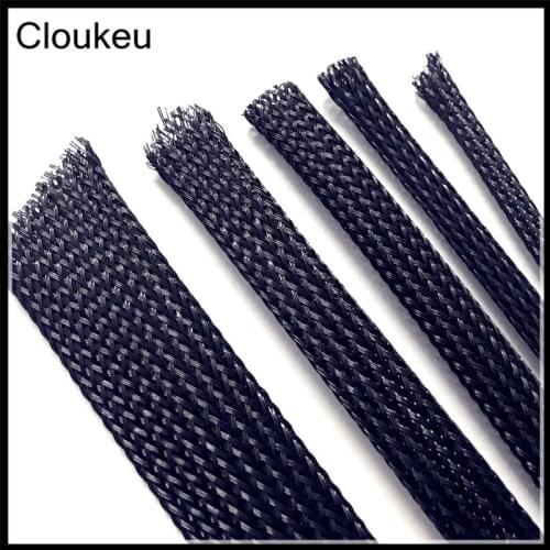 5meter Snakeskin network 15MM Retardant stretch nylon braided sleeving 15MM Wire casing