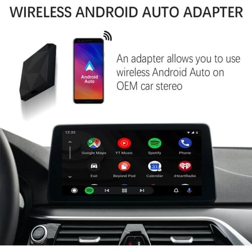 Original cars Android multimedia adapter support Android 11.0 mobile phone use,wireless Android Auto for Volkswagen/Hyundai/Audi