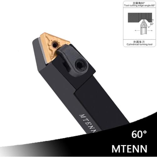 External Turning Tool Shank Bar MTENN MTENN1616H16 MTENN2020 K16 MTENN2525M16 Turning Tool Holder Set CNC Use Carbide Insert
