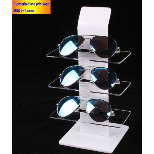 Acrylic Sunglasse Stand Glasses Holder Eyeglasses Display Case Counter Jewelry Organizer Jewellery Display Rack Shelf