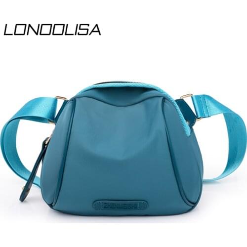 Casual Women Shoulder Crossbody Bags for Women 2021 Ladies Purse and Handbags High Quality Solid Nylon Messenger Bag Sac A Main
