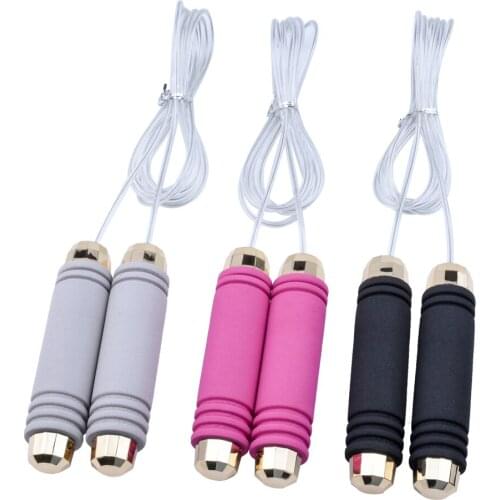 Jump Rope Skipping Rope Adjustable Steel Wire Speed Workout Crossfit Boxing MMA Training Equipment Kids Home Gym Loss Weight