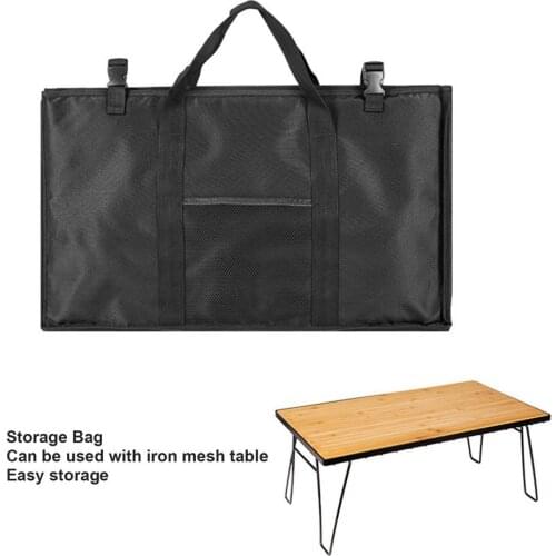 Outdoor Storage Bag Foldable Waterproof Organizer For Camping Storing Folding Camping Table Barbecue Racks Equipment