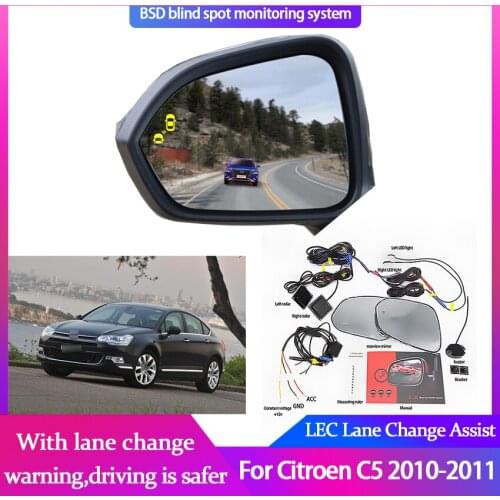 Millimeter Wave Radar Blind Spot for Citroen C5 2010-2011 BSD BSA BSM Microwave Blind Monitor Detectors Safety Change Assist