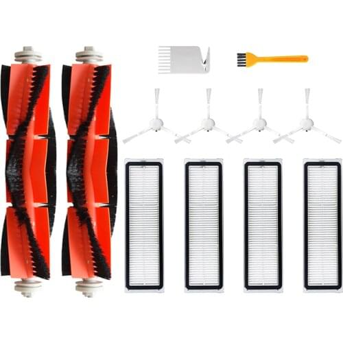 12Pcs Replacement Parts for Xiaomi Mijia 1C STYTJ01ZHM Robot Vacuum Cleaner Accessories Brushes Filters Spare Parts