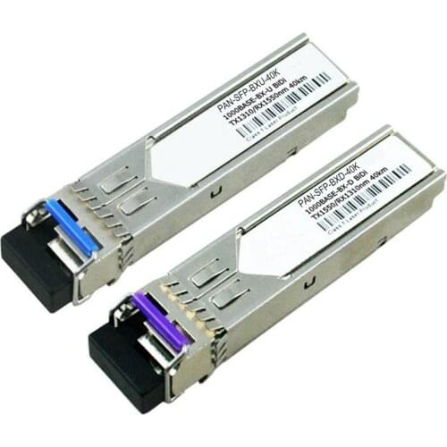 LODFIBER PAN-SFP-BXU-40K/PAN-SFP-BXD-40K Palo Alto Networks Compatible 1.25G 1310/1550nm BiDi 40km Transceiver