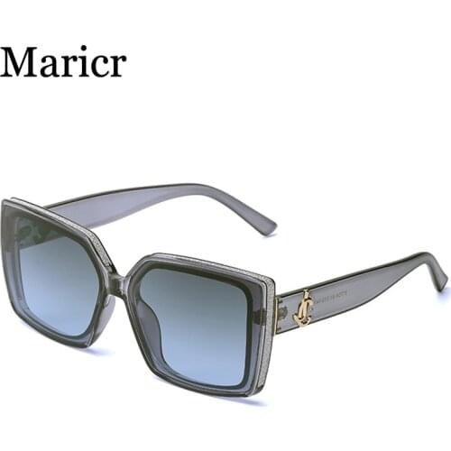 Maricr 2022 High Quality Retro Women Sunglasses Square Driving Original Brand Design Anti Glare Shield Sunglass Ladies Luxury