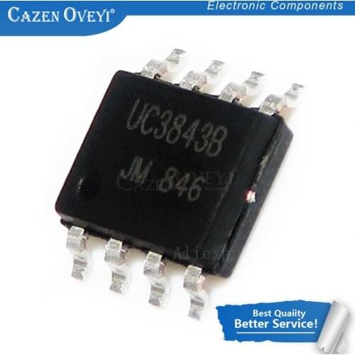 10pcs/lot UC3845 UC3844 UC3843 UC3842 UC2845 UC2844 UC2843 UC2842 3845 3844 3843 3842 2845 2844 2843 2842 SOP-8 In Stock