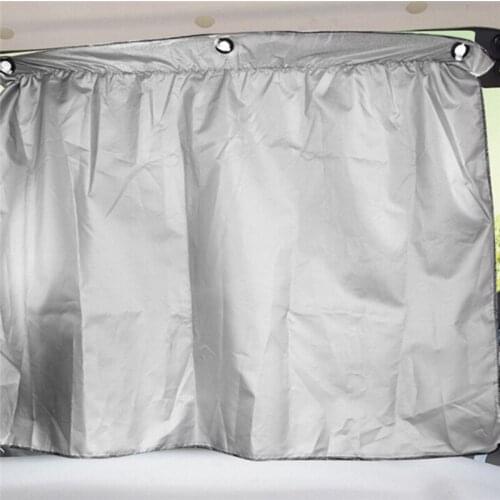 Hot sale 2pcs/lot sunshade curtain sucker universal car sunscreen insulation silvering blackout curtains side