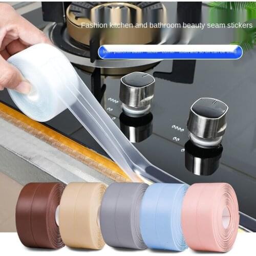 3.2/5M 3.8CM Bathroom Beauty Seam Stickers Kitchen Mold Proof Oil Proof Waterproof Stickers Toilet Stickers Corner Stickers