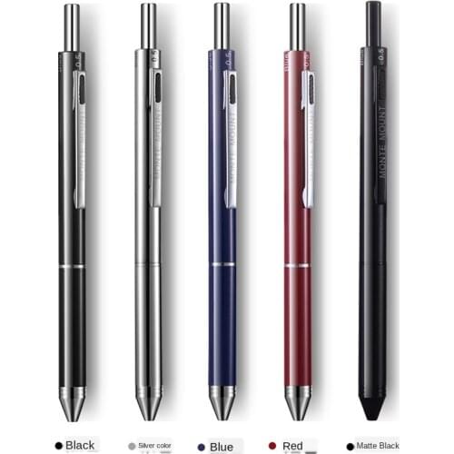 4 in 1 Metal Ball Pens Multifunctional ballpoint pen silver metal pens Available,good quality with factory price