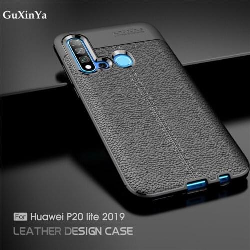 Case For Huawei Nova 5i Cover Luxury Leather ShockProof TPU Protective Case Nova 5i GLK-LX1 GLK-LX1U GLK-LX2 Funda 6.4"