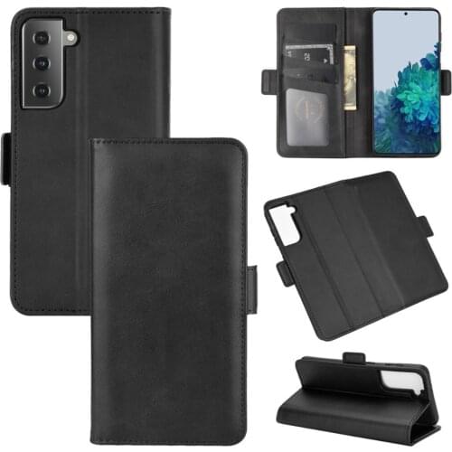 Case For Samsung Galaxy S21 Leather Wallet Flip Cover Vintage Magnet Phone Case For Samsung S21 Coque