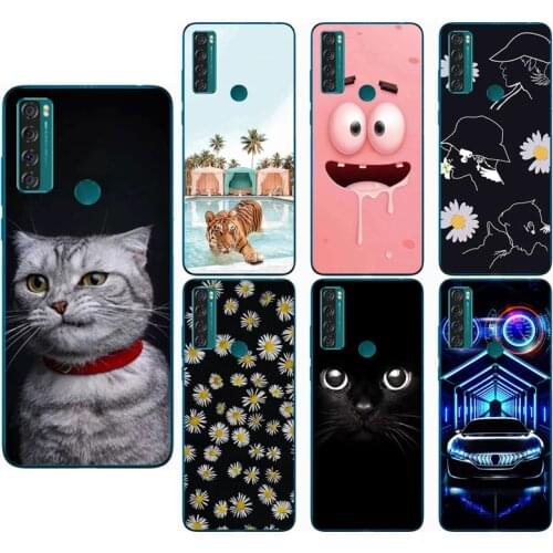 Animal Colorful Case for TCL 20 SE Silicone Soft Covers for TCL 20S Case Protector Baicvery Back Covers