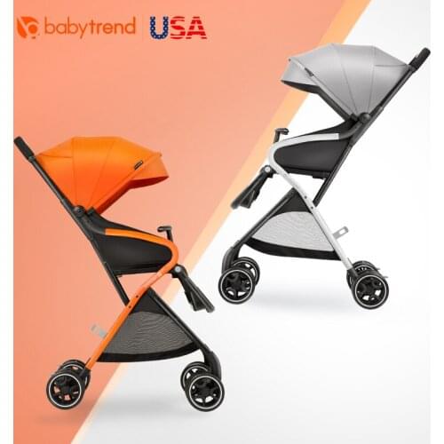 Babytree Baby Trolley, Ultra-light, Portable, Reclining Umbrella Folding Trolley