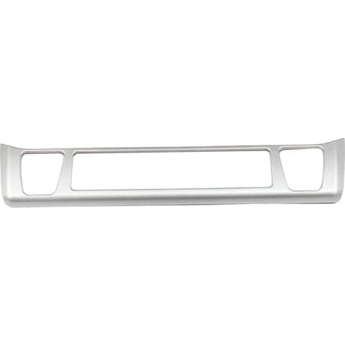 For 2019 2020 Toyota RAV4 Silver Interior Central Control Panel Cover Trim Seat Button Cover Trim