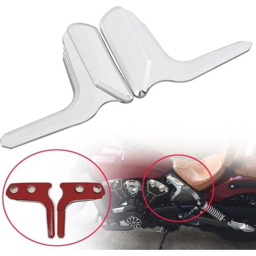 For Indian Scout 15-220 Models Motorcycle Chrome Engine Mid Frame Accent Trim Cover Decorate Accessories