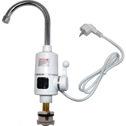 Electric Kitchen Water Heater Tap Instant Hot Water Faucet Heater Cold Heating Faucet Tankless Instantaneous Water Heater