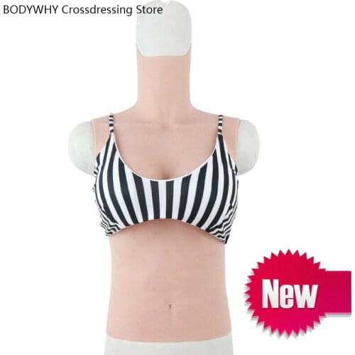 Artificial Silicone Big Boobs D Cup Fake Breast For Crossdresser Transgender Realistic Udder Form Drag Queen Body Shaper Fashion