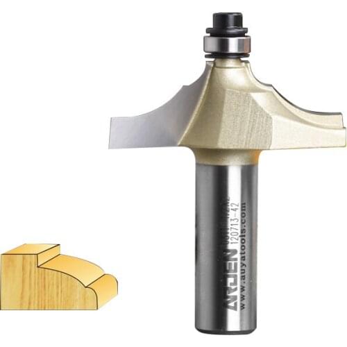 Curved Round Line W/Bearing Arden Router Bits - 1/2*3/4 - 1/2" Shank - Arden A0811258