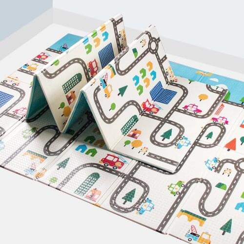 Rug For Baby Play Mat XPE Double-sided Foldable Portable Puzzle Game Carpet Toy Bebe Kids Educational Toys For Children Activity