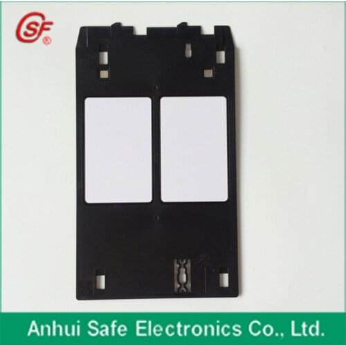 1pcs PVC ID Card Tray for Canon MG5420 MG5430 MG5440 MG5450 MG5470 MG5480 MG5550 MG5580 printer + 50pcs blank inkjet pvc card