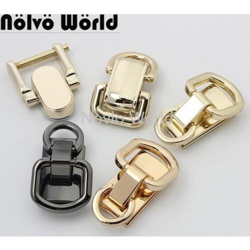 10-50 pieces 3 size 3 colors 19mm 12mm 15mm inner new arrive products metal bag connector for chains purse bag accessories