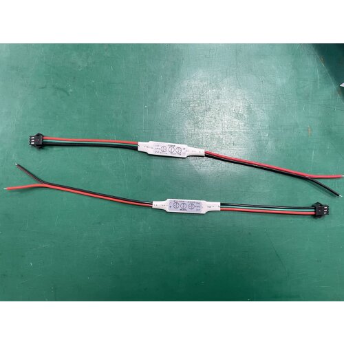 2pcs Mini wifi controller DC-24V RGB 3keys 76lighting effect wireless led lighting controller support IC ws2811/UCS1903/UCS9812