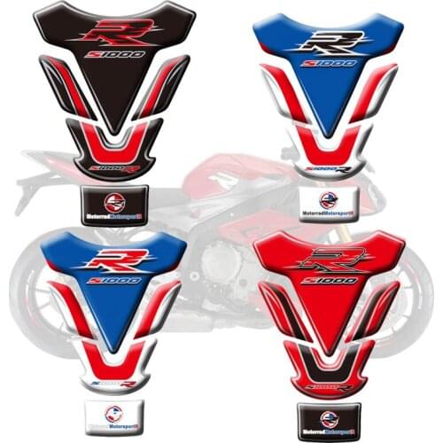 Motorcycle Stickers Fuel Tank Pad Fishbone Protective 3D Sticker Decals For BMW S1000R 2014 2015 2016 2017 2018