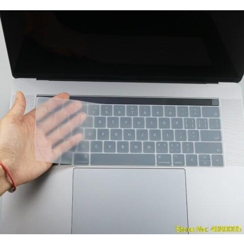 Transparent clear protecter film EU/US For Apple Macbook pro13/11Air 13/15 Retina12 inch All series silicone keyboard cover case