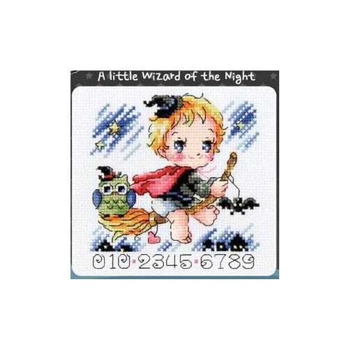 SO4138 DIY Mini Cartoon Package Craft Stich Cross Stitch Cotton Fabric Needlework Embroidery Crafts Counted Cross-Stitching Kits