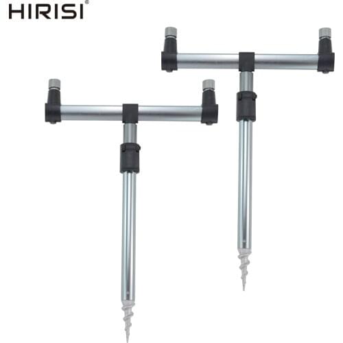 Carp Fishing Tackle Bag Rod Pod Set with bag 2pcs Bank Sticks and 2pcs Buzz Bars Butt