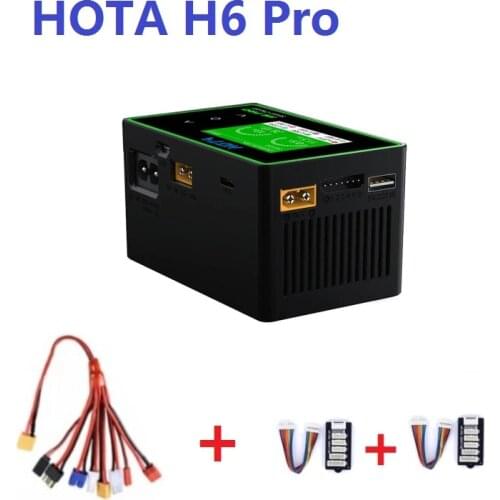 HOTA H6 Pro D6 A6 Charger B6 XT30 XT60 Plug 2-6S Lipo Battery Charger Board for IMAX B6 ISDT Q6 PRO Lite