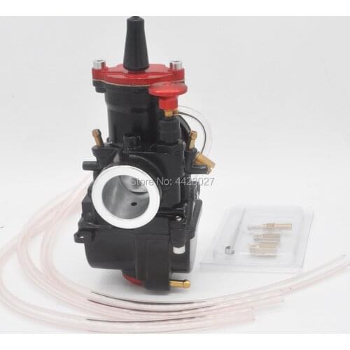 For 21 24 26 28 30 32 34mm Universal Black Mikuni Maikuni PWK Carburetor Parts Scooters With Power Jet Motorcycle ATV