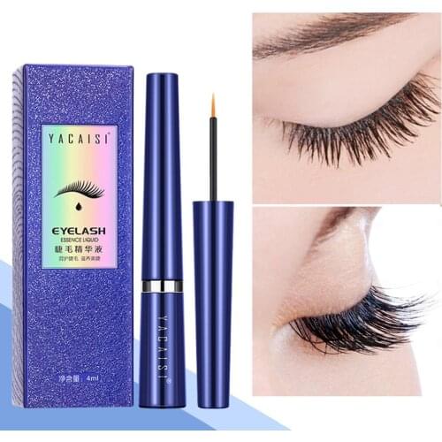 YACAISI 4ml Eyelash Growth Treatment Liquid Thick Long Lashes Enhancer Essence Mascara Lengthening Longer