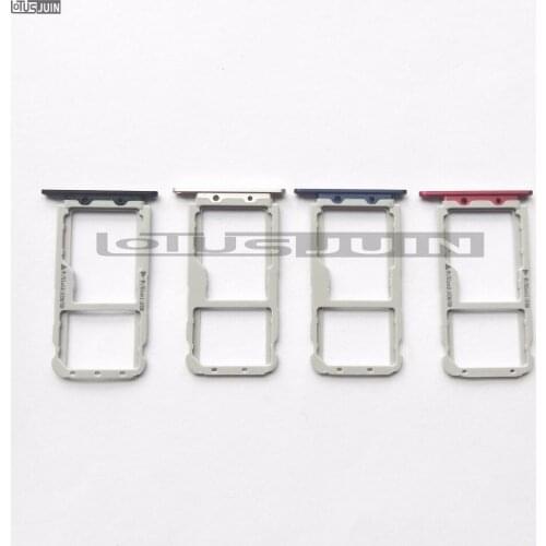 10PCS New SIM Card Tray Micro SD Card Holder Slot Adapter Parts For Huawei Honor V10