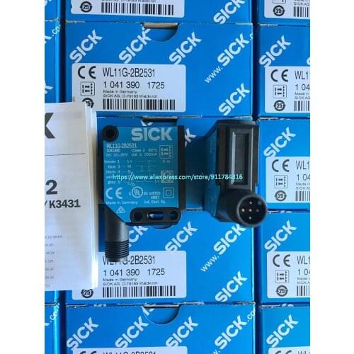 100% New original SICK mirror reflection sensor WL11G-2B2531 Item number 1041390