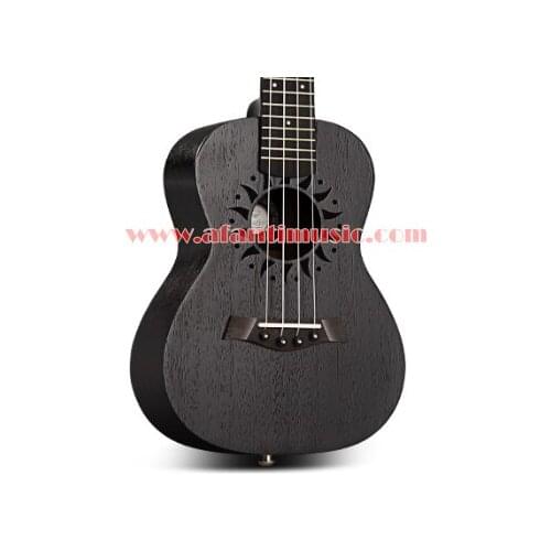 23 inch 4 strings Afanti Mahogany Black Sun style ukulele (AUK-152)