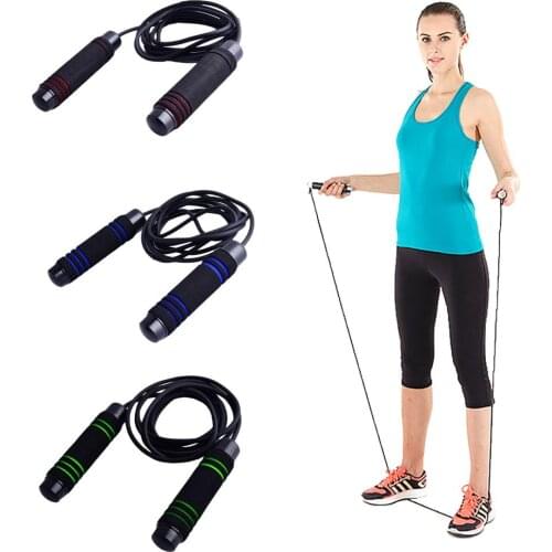 3M Jump Ropes Adjustable Bodybuilding Aerobic Exercise Fitness Foam Handle Jump Skipping Rope Training Boxing Sports Exercises