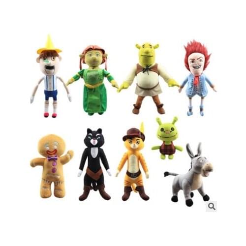 30cm-38cm Cartoon Stuffed Plush Dolls Anime Plush Baby Doll Toys For Girl Kids Birthday Gift