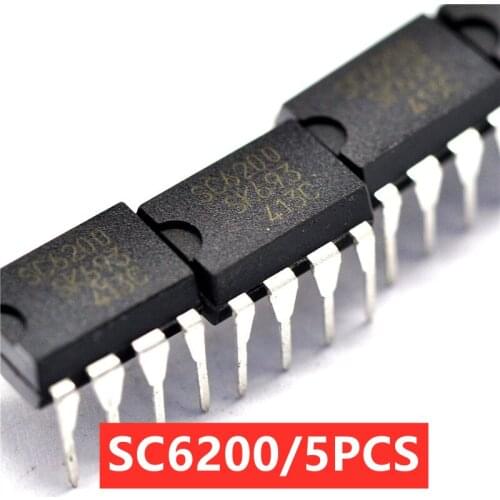 5PCS/LOT SC6200 SSC6200 brand new original LCD power management chip DIP-8 straight plug 8 feet