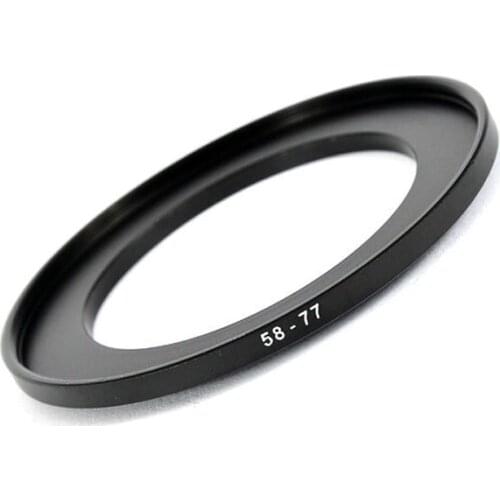 58mm-77mm 58-77 mm 58 to 77 Step Up lens Filter Ring Adapter