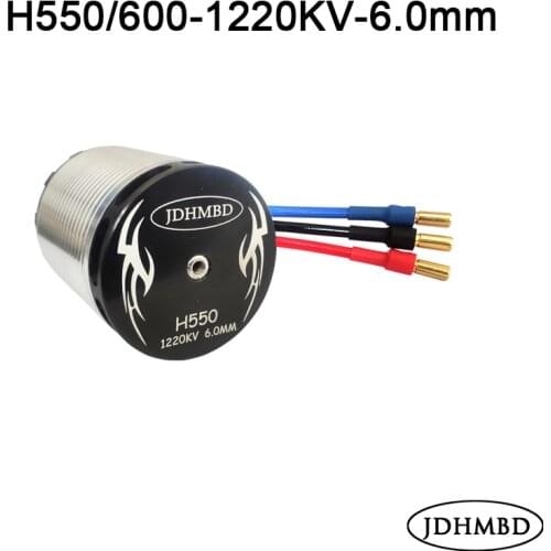JDHMBD 1220KV 2200W Brushless Motor for 550/600 Align Trex TAROT KDS A5 LOGO XL/TG520 RC Helicopter