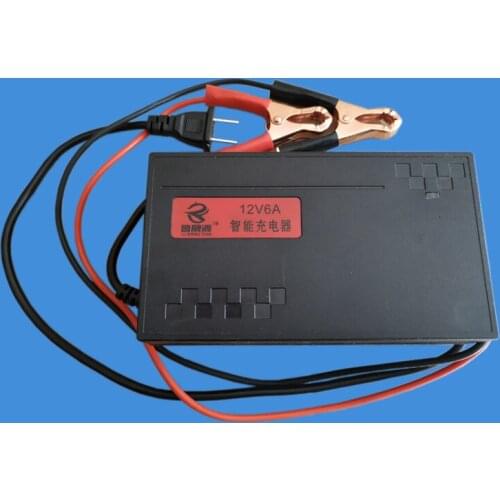Intelligent pulse repair 12V6A Car battery batteries 30a40a60A80A Inverse connection of charger for protection