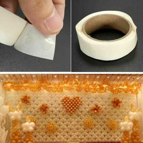 Balloon tape for balloons accessories ballon dot birthday wedding party balloons glue sticker balloons stand arch baloon