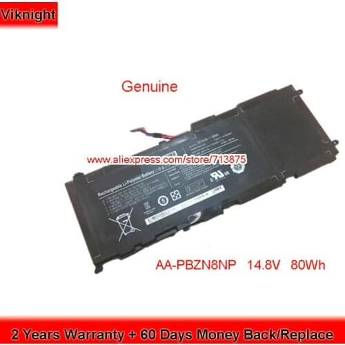 Genuine AA-PBZN8NP Battery for SAMSUNG NP700Z5C-S01UB Series 7 NP700Z5A-S04US 14.8V 80Wh