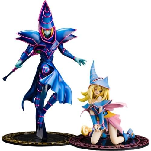 Yu Gi Oh Original Kotobukiya Artfx J Dark Magician Duel Monsters Second Edition Action Anime Figure Pvc Model Collectible Toys